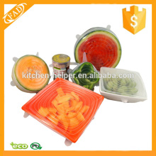 Multi Size 6 Silicone Lids Food and Bowl Covers